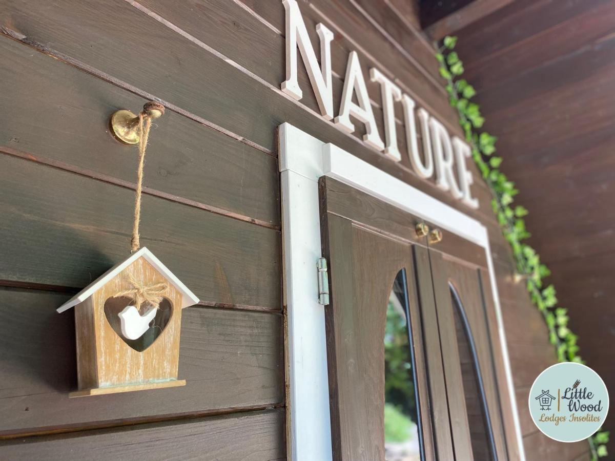 Little Wood Lodges Insolites Bailly-aux-Forges エクステリア 写真