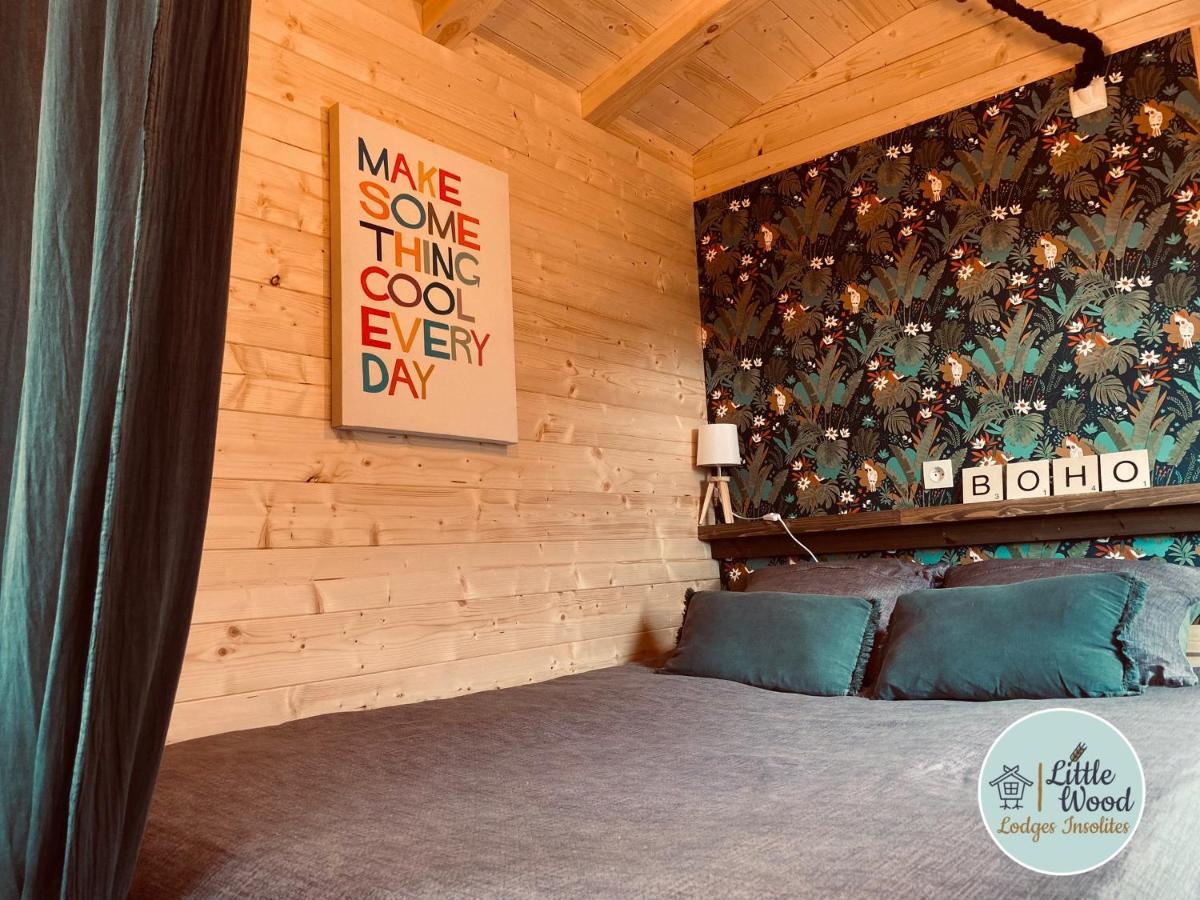 Little Wood Lodges Insolites Bailly-aux-Forges エクステリア 写真