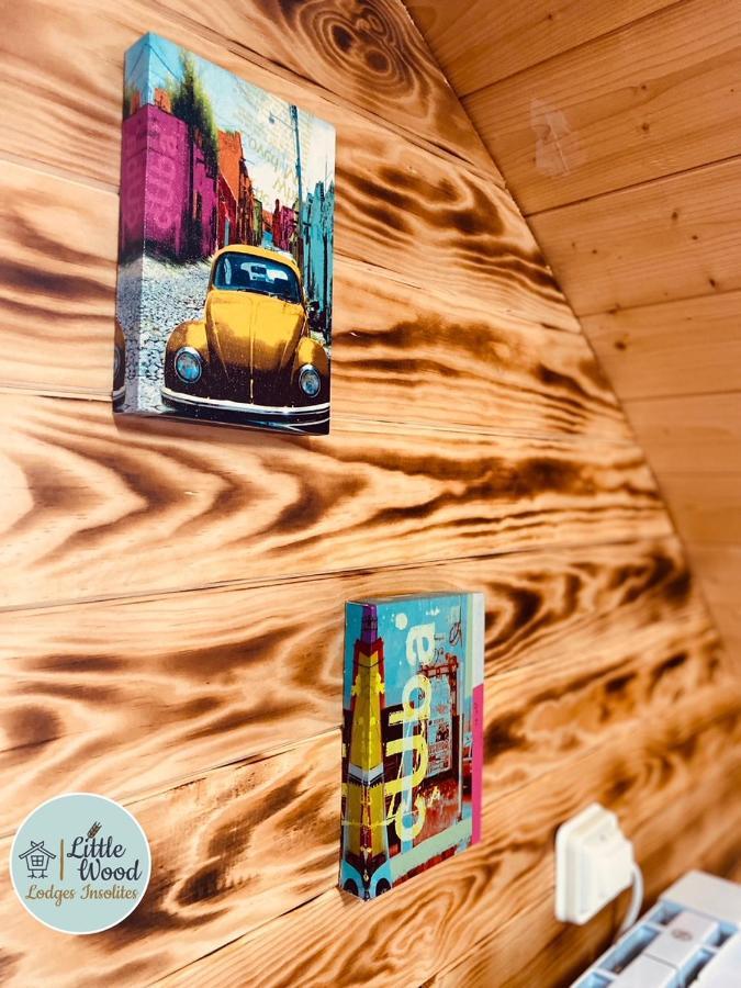 Little Wood Lodges Insolites Bailly-aux-Forges エクステリア 写真