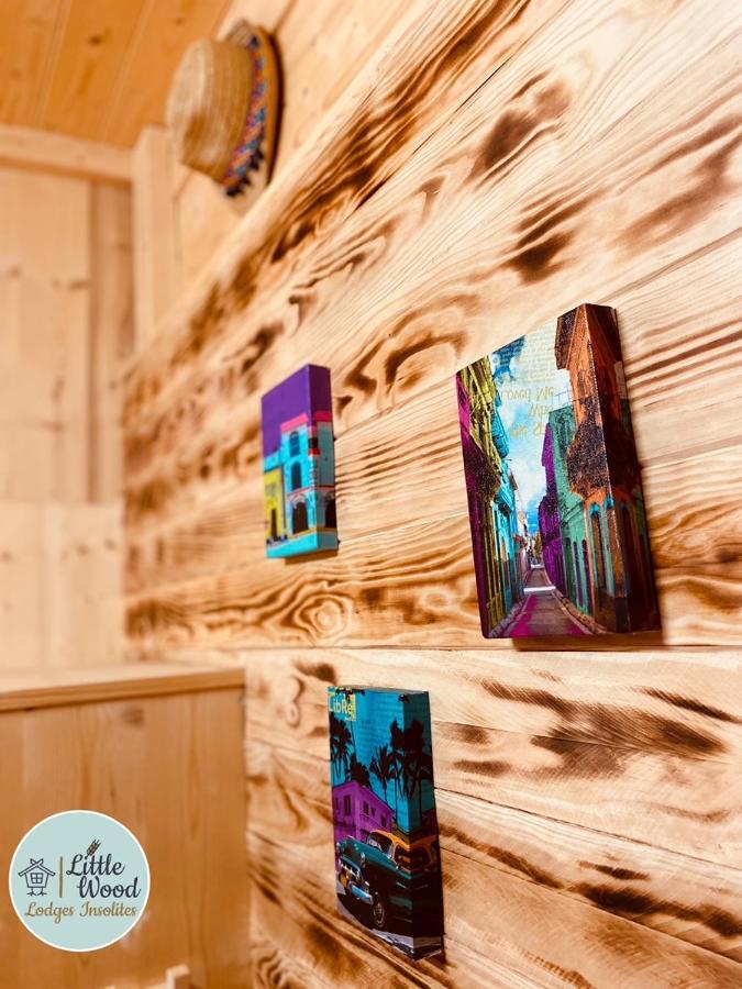Little Wood Lodges Insolites Bailly-aux-Forges エクステリア 写真