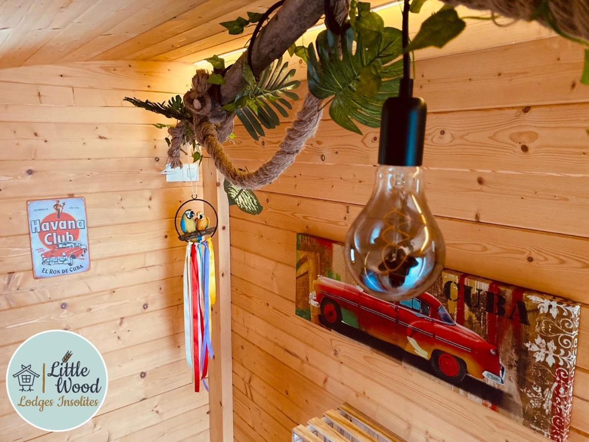 Little Wood Lodges Insolites Bailly-aux-Forges エクステリア 写真
