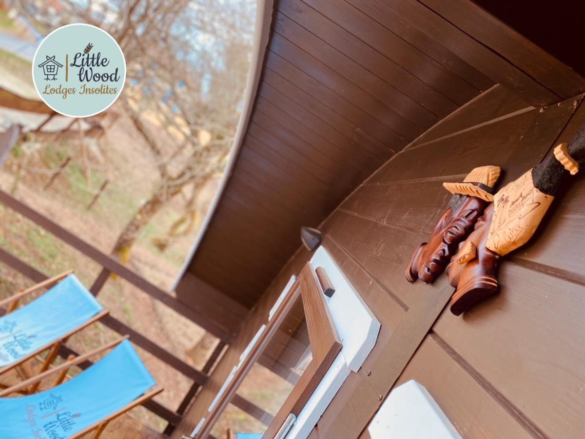Little Wood Lodges Insolites Bailly-aux-Forges エクステリア 写真