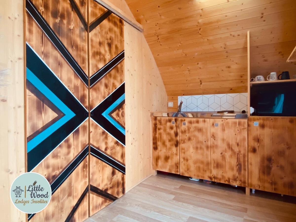 Little Wood Lodges Insolites Bailly-aux-Forges エクステリア 写真