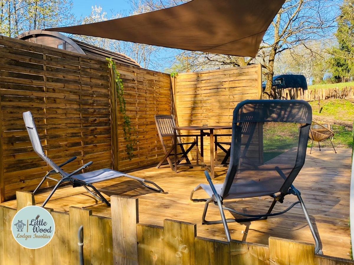 Little Wood Lodges Insolites Bailly-aux-Forges エクステリア 写真