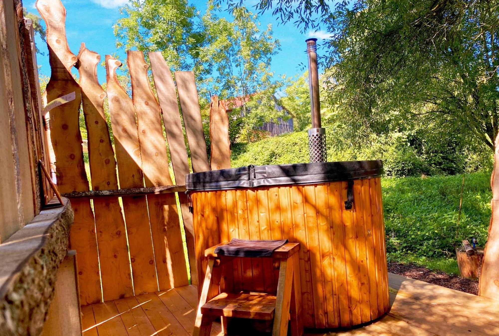 Little Wood Lodges Insolites Bailly-aux-Forges エクステリア 写真