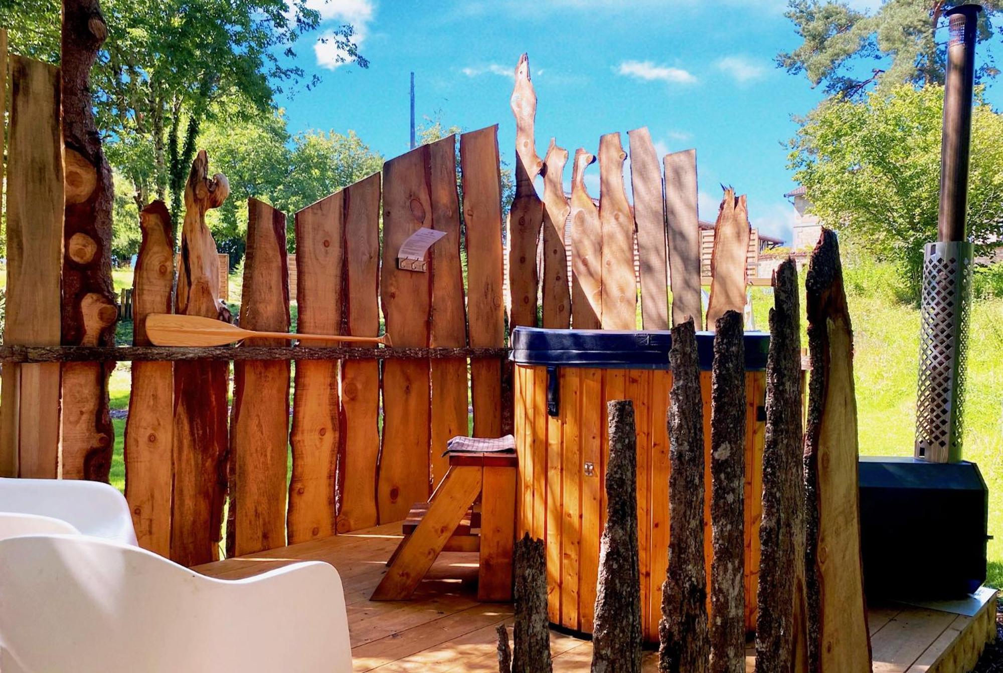 Little Wood Lodges Insolites Bailly-aux-Forges エクステリア 写真