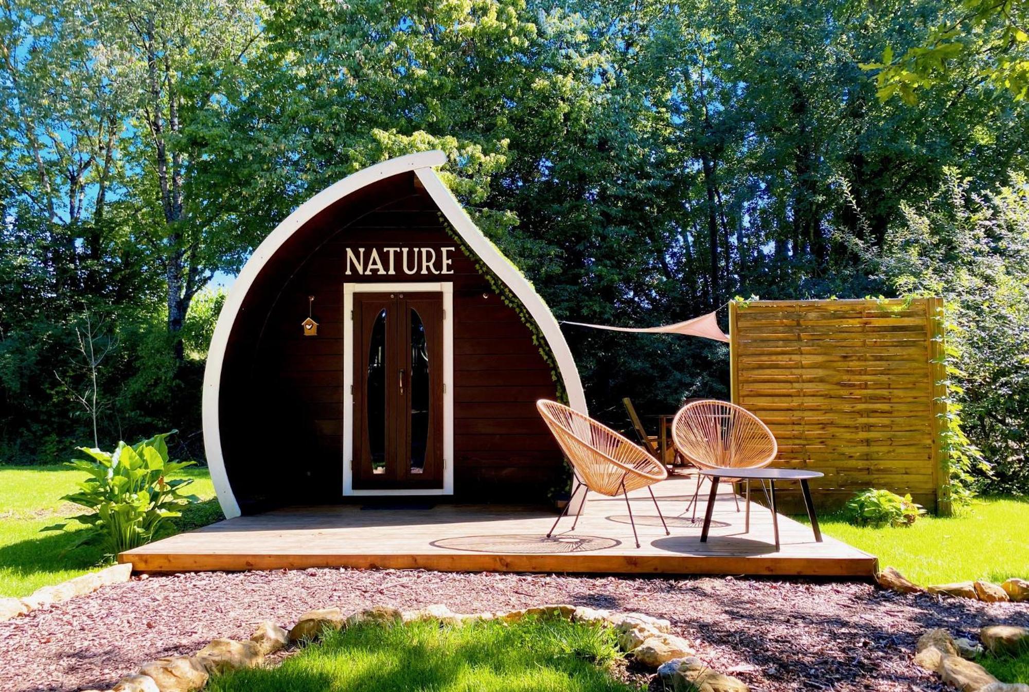 Little Wood Lodges Insolites Bailly-aux-Forges エクステリア 写真